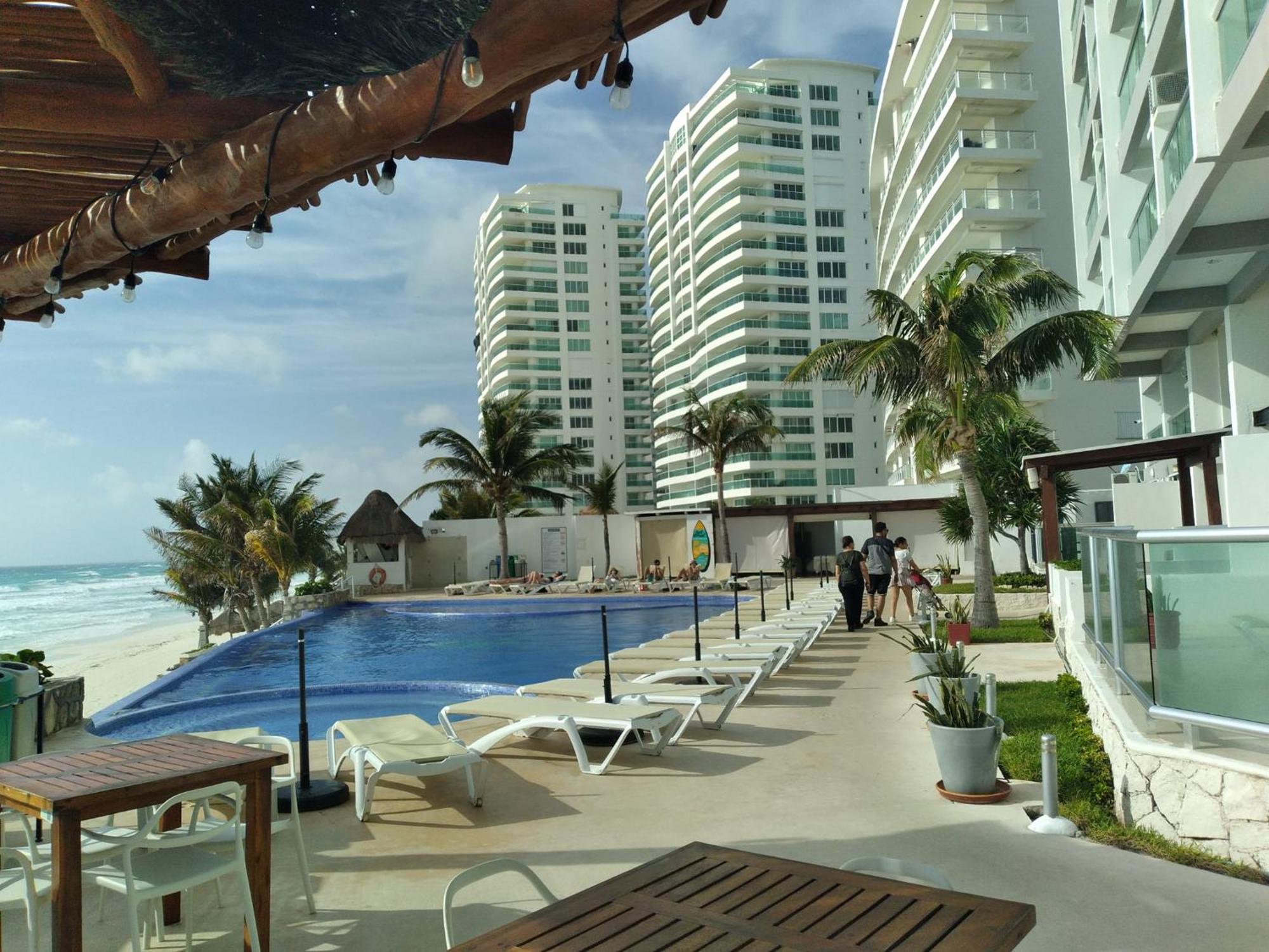 1 Bedroom Seaview Condo In Ocean Dream Resort Cancún Zewnętrze zdjęcie